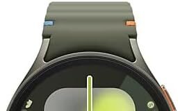 Samsung Galaxy Watch7 Smartwatch 40mm Bluetooth, Galaxy AI, Tela em Cristal de Safira, GPS de Dupla Frequência, Monitoramento avançado de saúde, sono e de coração, Processador de 3nm – Verde Samsung Galaxy Watch7