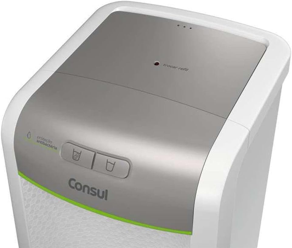 Purificador de água Consul Prata refrigerado, com proteção antibactérias - CPB34AS Bivolt 1 41njkektKpS. AC SL1000