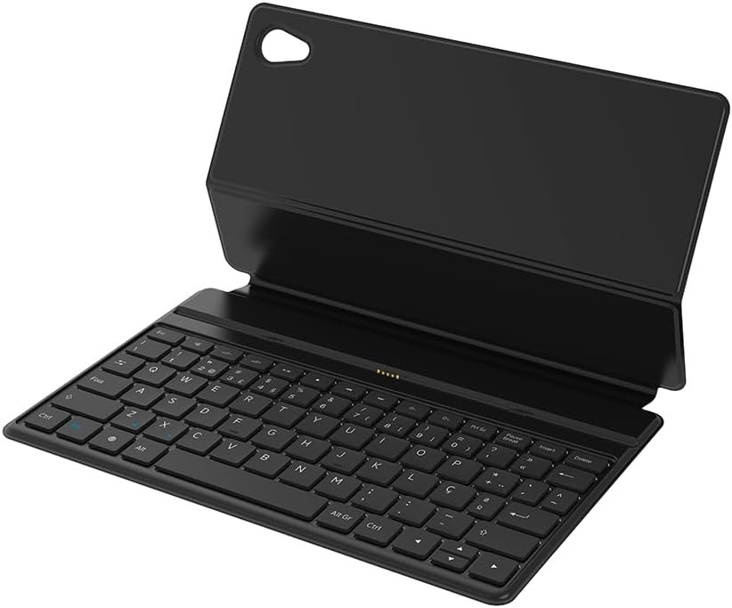 High-quality, detailed image of the VAIO TL10 tablet in a well-lit studio setting. The tablet is displayed prominently in the center, showcasing its sleek, minimalist design with a silvery-gray metallic chassis. The screen is illuminated, displaying crisp, vivid visuals. The tablet is set against a clean, white background, with subtle shadows and highlights that accentuate its form. The composition captures the tablet at an angle, allowing the viewer to appreciate its elegant profile and attention to detail. The lighting is soft and natural, creating a professional, premium feel that complements the tablet's premium branding and performance.