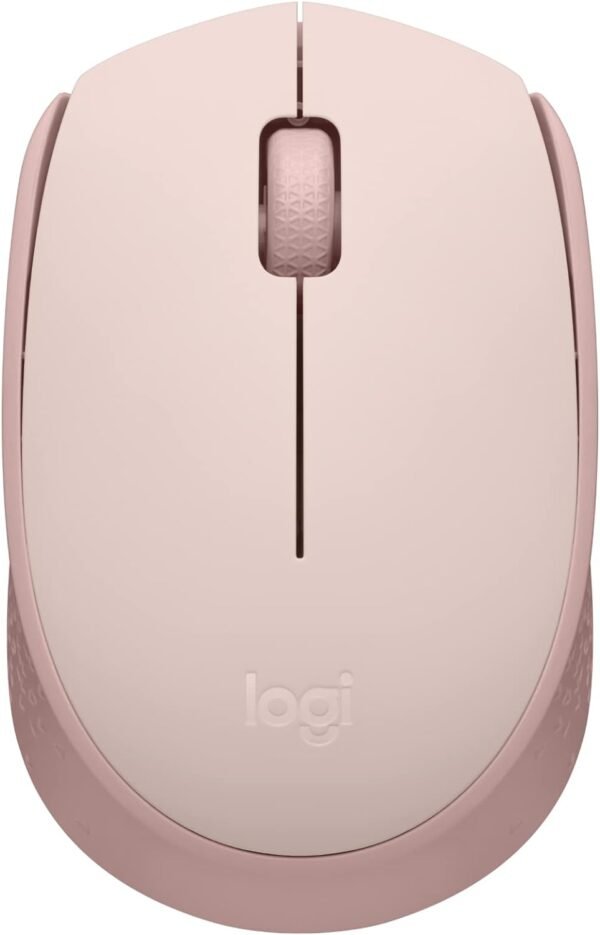 Mouse sem fio Logitech M170 com Design Ambidestro Compacto, Conexão USB e Pilha Inclusa