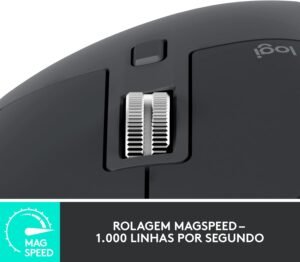 Análise do Mouse sem fio Logitech MX Master 3S 4 618ONo5j07L. AC SL1500