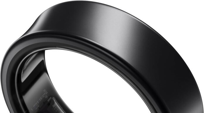 Samsung Galaxy Ring Tamanho 13, Monitor de treino, rastreador de sono, bateria de até 7 dias, Material em titânio – Titânio Preto Samsung Galaxy Ring