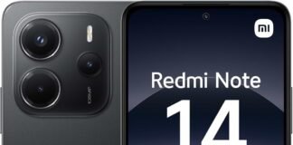 Smartphone Xiaomi Redmi Note 14 Midnight Black (Preto) 8GB RAM 256GB ROM Xiaomi Redmi Note 14