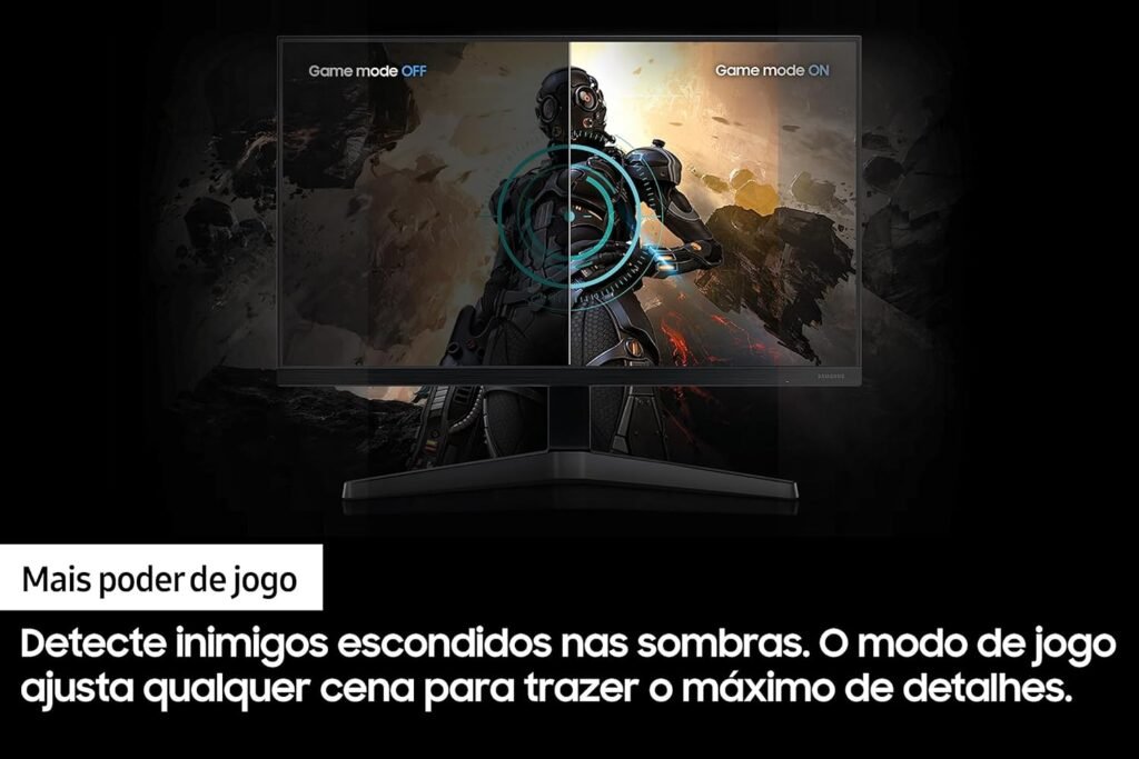 Samsung T350 - Monitor Gamer, 24", FHD, 75Hz, HDMI, VGA, Freesync, Preto 3 71Zh2zVOhYL. AC SL1500