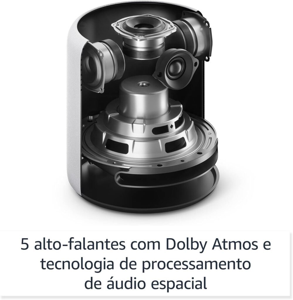 Echo Studio Alexa | O som mais extraordinário- com Dolby Atmos e tecnologia de processamento de áudio espacial | Cor branca 1 71spdy73JL. AC SL1500