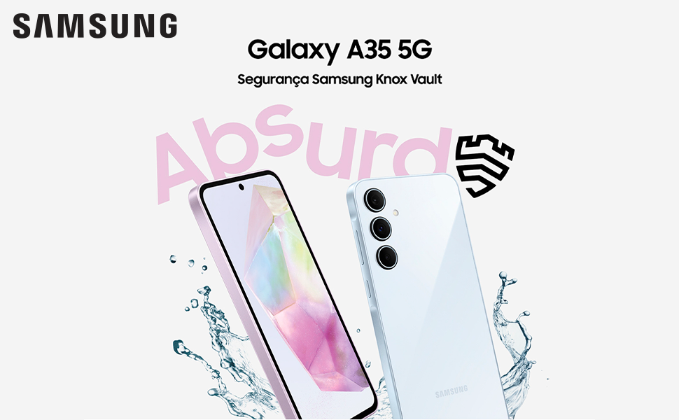 Samsung Galaxy A35 5G, Câmera Tripla Traseira de até 50MP, Selfie de 13MP, Nightography, Apagador de objetos, Design em vidro, IP67, Tela Super AMOLED de 6.6" 120Hz Vision Booster, 256GB - Azul Escuro 2 7537f3ea 8d01 4f0f 92e9 e67ecedbb6ba. CR00970600 PT0 SX970 V1