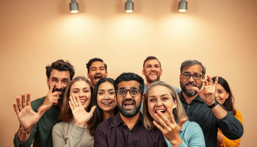 A vibrant, high-resolution image showcasing diverse opinions on the Motorola Moto G24 smartphone. In the foreground, several people gesturing animatedly, their faces expressing a range of reactions - delight, skepticism, thoughtfulness. Behind them, a neutral backdrop of soft, muted colors, allowing the subjects to take center stage. Overhead, warm lighting casts a natural glow, creating a sense of depth and atmosphere. The composition is balanced, with the subjects arranged in a visually compelling manner, inviting the viewer to immerse themselves in the diverse perspectives on display. The image captures the essence of the "Opinions of Experts and Users" section, presenting a visually engaging representation of the varied reactions to this particular model.