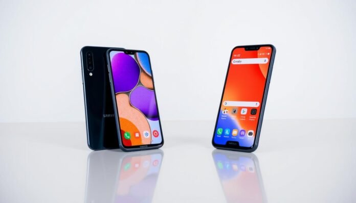 Celular Samsung Galaxy A25 vs Moto E22