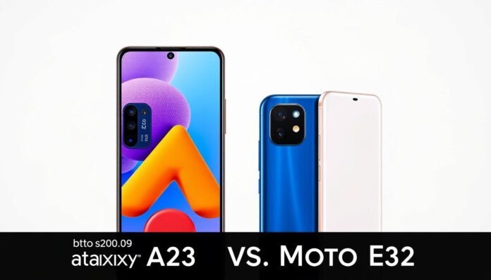 Celular Samsung Galaxy A25 vs Moto E32