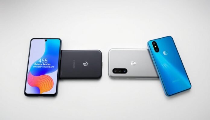Celular Samsung Galaxy A55 vs Moto E32