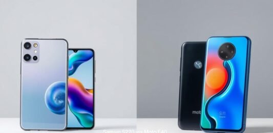 Celular Samsung Galaxy S22 vs Moto E40: Qual a Diferença? Celular Samsung Galaxy S22 vs Moto E40: Qual a Diferença?