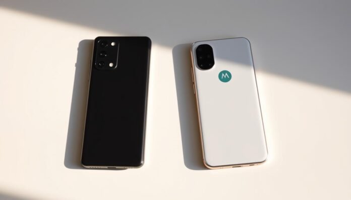Celular Samsung Galaxy S22 vs Moto E40: Qual a Diferença?