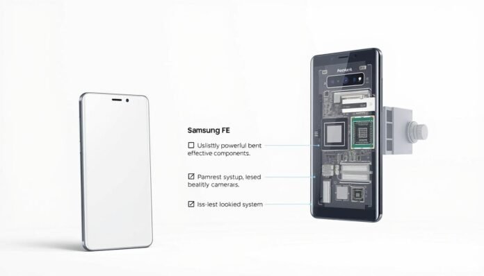 Porque o Samsung FE é mais barato