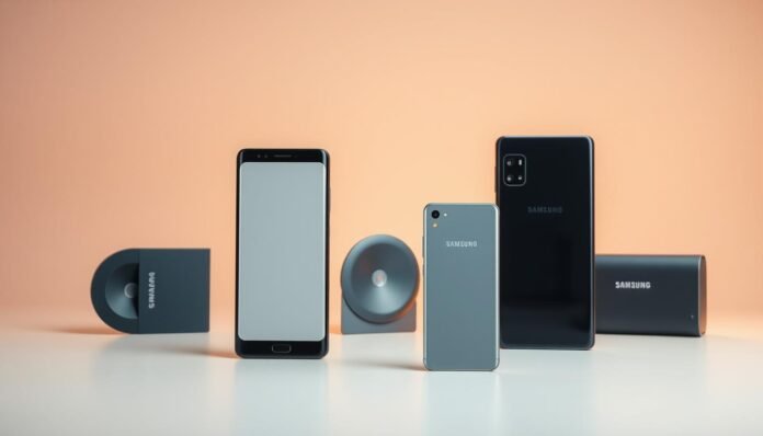 Qual a diferença das linhas da Samsung