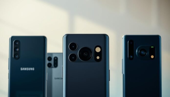 Qual linha da Samsung é melhor para fotos