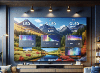 TV 55: Como Escolher entre LED, QLED e OLED para sua Sala de Estar?