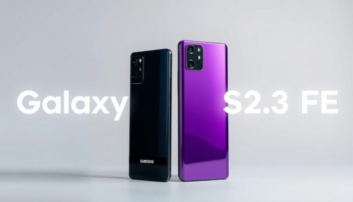 diferença do Samsung S23 para o S23 FE