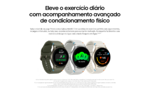 Samsung Galaxy Watch7 Smartwatch 40mm Bluetooth, Galaxy AI, Tela em Cristal de Safira, GPS de Dupla Frequência, Monitoramento avançado de saúde, sono e de coração, Processador de 3nm - Verde 3 f6eb0d9e 731a 4482 94b6 c8054eb0ae85. CR00970600 PT0 SX970 V1